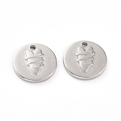 Non-Tarnish 304 Stainless Steel Pendants STAS-G242-17P-1