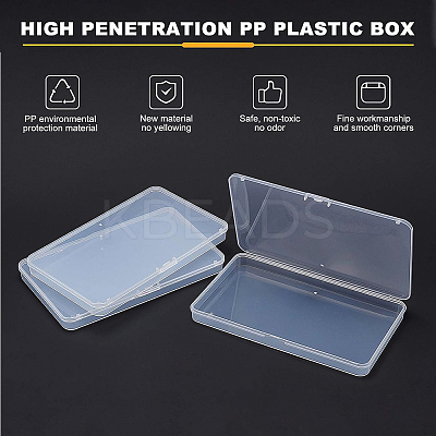 Transparent Plastic Storage Box CON-BC0006-19-1