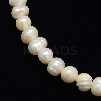 Natural Cultured Freshwater Pearl Beads Strands LS-PEAR-L001-C-14-1