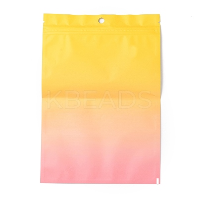 Gradient Glitter Holographic Aluminum Foil Jewelry Packaging Resealable Bags OPP-B004-01A-1
