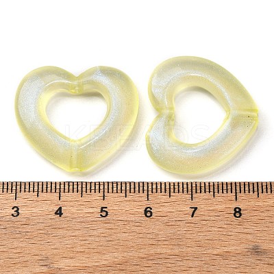 Luminous Transparent Acrylic Beads MACR-D024-19D-1