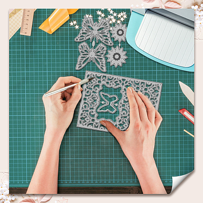 Butterfly Carbon Steel Cutting Dies Stencils DIY-WH0309-2572-1
