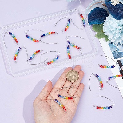 10Pairs Chakra Jewelry EJEW-CN0001-01-1