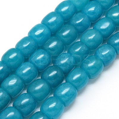 Natural Malaysia Jade Beads Strands G-B165-F03-10x10mm-1