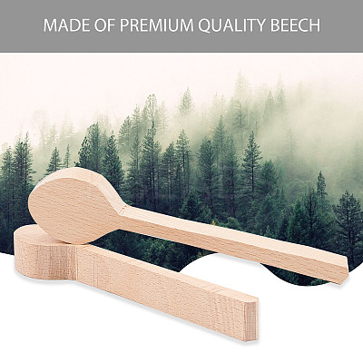 Wood Carving Spoon AJEW-GF0001-38-1