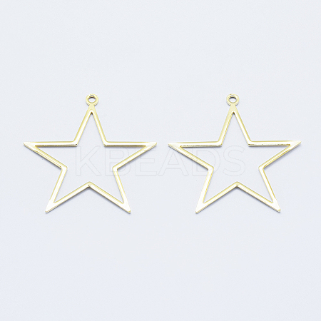 Long-Lasting Plated Brass Pendants LS-KK-K204-076G-NF-1