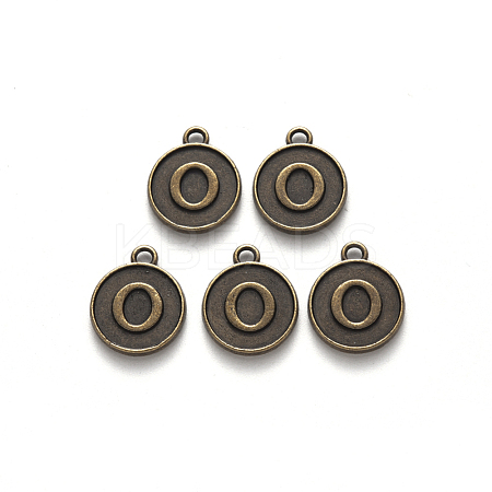 Alloy Pendant Cabochon Settings PALLOY-N156-01O-AB-1