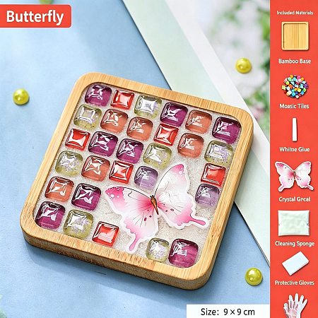 DIY Mosaic Coaster Making Kit TH-CBAB785-01D-1