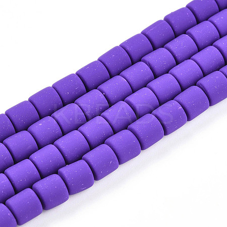 Handmade Polymer Clay Bead Strands CLAY-ZX006-01G-1