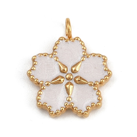 304 Stainless Steel Pendants Ion Plating(IP) STAS-C143-01C-G-1