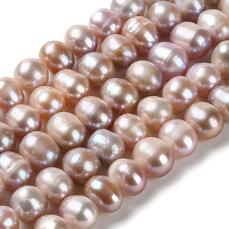 Natural Cultured Freshwater Pearl Beads Strands PEAR-E018-20-1