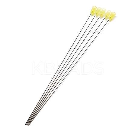 304 Stainless Steel Blunt Tip Dispensing Needle with PP Luer Lock LS-FIND-WH0038-26P-1