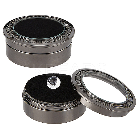 Alloy Loose Diamond Boxes CON-WH0104-11B-B-1
