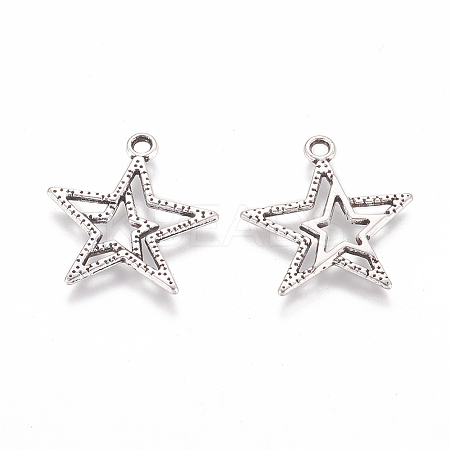 Tibetan Style Alloy Pendants K08TM042-1