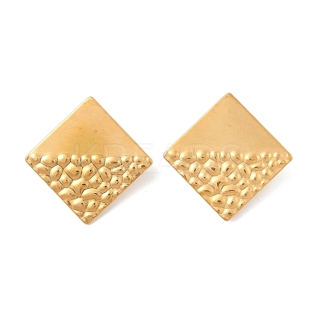 304 Stainless Steel Stud Earrings Findings EJEW-R151-01G-04-1