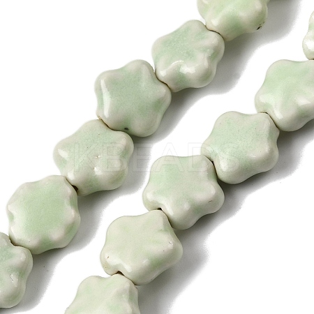 Handmade Porcelain Beads Srands PORC-K010-03E-1