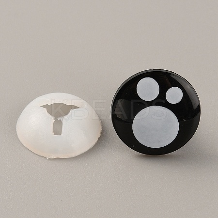 Plastic Doll Safety Eyes DIY-WH0386-99A-1