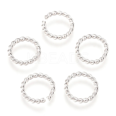 304 Stainless Steel Open Jump Rings STAS-F191-11S-B-1