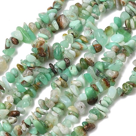 Natural Chrysoprase Beads Strands G-G0004-D01-A-01-1