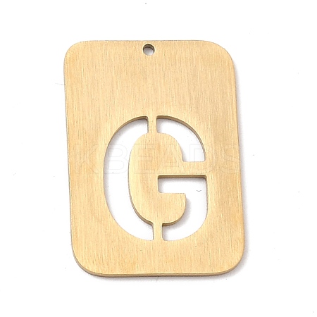 Ion Plating(IP) 304 Stainless Steel Pendants STAS-K216-49G-G-1