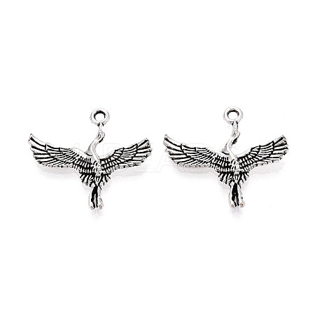 Tibetan Style Alloy Pendants TIBE-N014-31AS-1