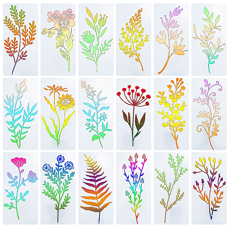 PET Plastic Drawing Painting Stencils Templates DIY-WH0502-62B-1