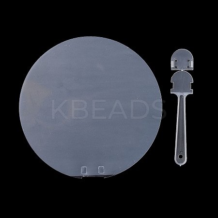 PVC Hand Held Fan DIY-WH20001-26B-1