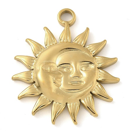 Ion Plating(IP) 304 Stainless Steel Pendants STAS-B075-10G-04-1