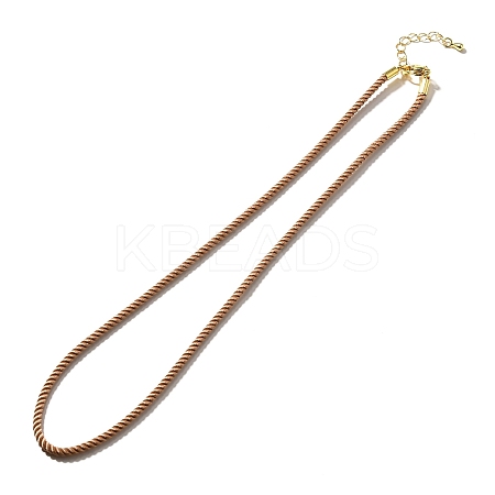 Nylon Milan Cord Necklace Making LS-MAK-M028-01G-12-1