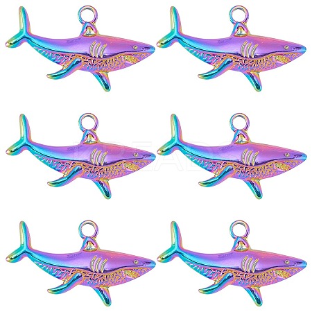 Ion Plating(IP) 304 Stainless Steel Pendants STAS-SC0005-81-1