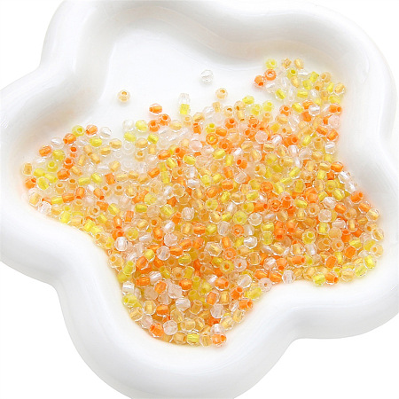 100Pcs Transparent Glass Beads X1-GLAA-P061-01D-1