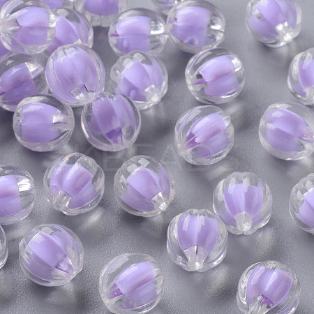 Transparent Acrylic Beads TACR-S152-07A-SS2114-1