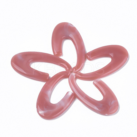 Acrylic Beads OACR-T008-04D-1