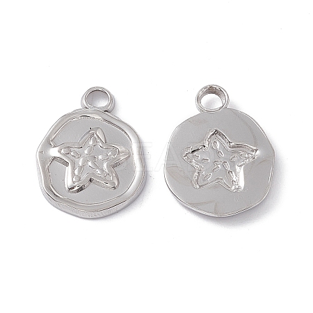 Non-Tarnish 304 Stainless Steel Pendants STAS-K242-08P-1