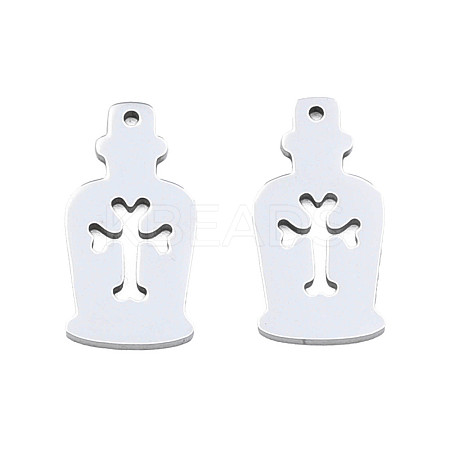 Non-Tarnish 201 Stainless Steel Pendants LS-STAS-N098-082P-1