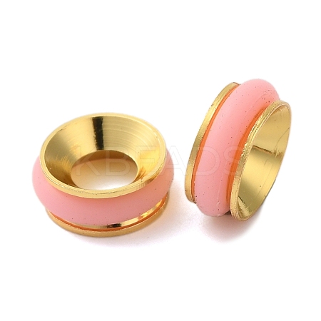 Rack Plating Brass Beads KK-P276-30G-06-1