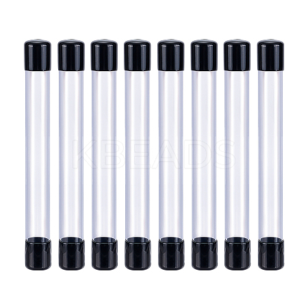 Transparent PVC Plastic Bead Storage Tubes AJEW-WH0348-767B-1