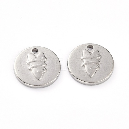 Non-Tarnish 304 Stainless Steel Pendants STAS-G242-17P-1