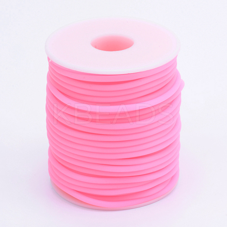 Hollow Pipe PVC Tubular Synthetic Rubber Cord RCOR-R007-4mm-06-1
