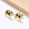 304 Stainless Steel Stud Earrings EJEW-F361-02G-4