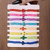 8Pcs Bohemia Srtyle Polymer Clay Heishi Beaded Stretch Bracelets FS-WG10640-01-1