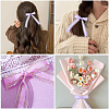 1Roll Solid Color Organza Ribbons ORIB-CY0001-02A-4