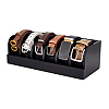 Bamboo Belt Organizer Holder with 6 Compartments AJEW-WH0166-77B-7