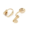 Brass Clip-on Earring Findings KK-P310-27B-G-2