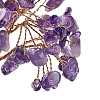 Natural Amethyst Chips Tree Decorations DJEW-M012-02E-3