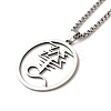 Non-Tarnish Sigil of Khaine Eldar Pendant Necklaces LS-NJEW-C044-02P-1