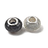 Faceted Resin European Beads RESI-C063-01D-2