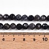 Natural Cordierite/Iolite/Dichroite Beads Strands G-S345-6mm-27-5