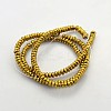 Electroplate Non-magnetic Synthetic Hematite Beads Strands G-J208B-02-2