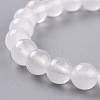 Dyed Natural Jade Beads Stretch Bracelets BJEW-G633-B-24-2